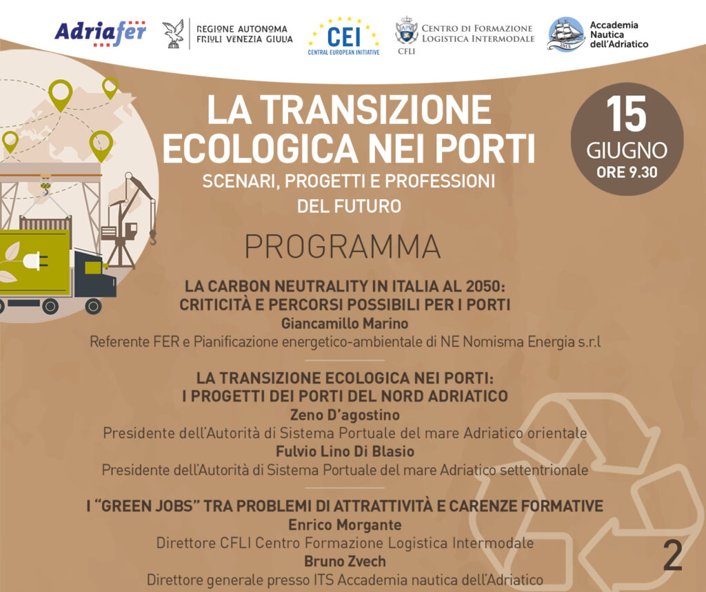 transizione ecologica nei porti